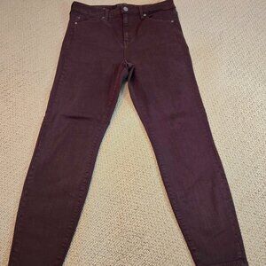 Liverpool Los Angeles Jeans Rootbeer Womens 8/29 High Rise Ankle